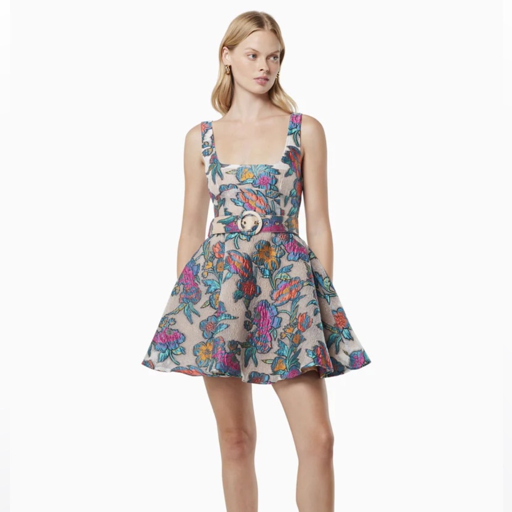 Elliatt Floral Mini Dress - Multicolor - Picture 3 of 6